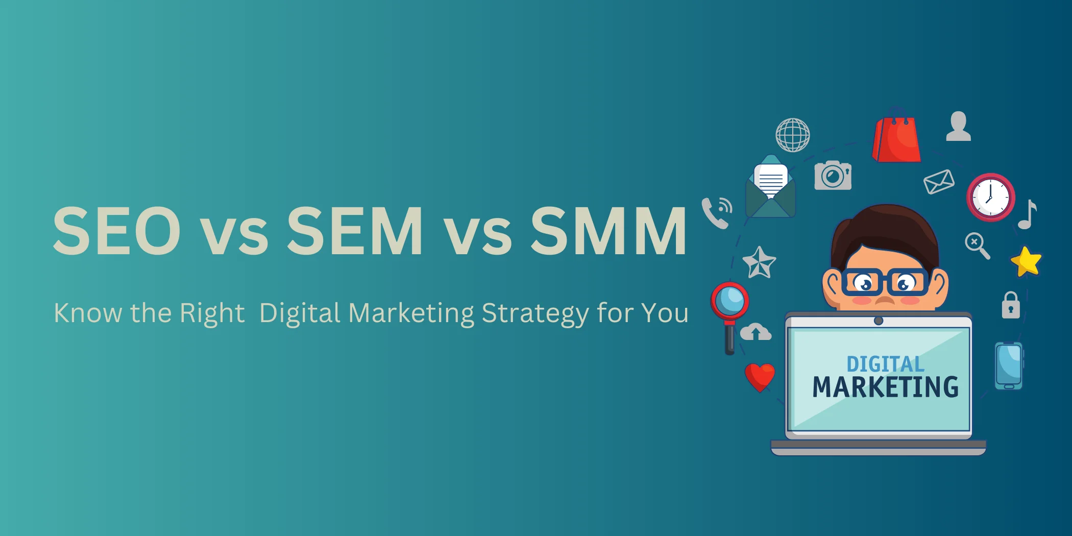 What is SEO, SEM, and SMM