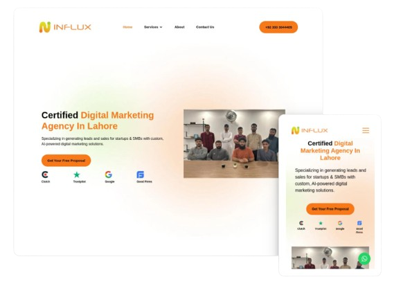 Trusted Website Development Services in Lahore